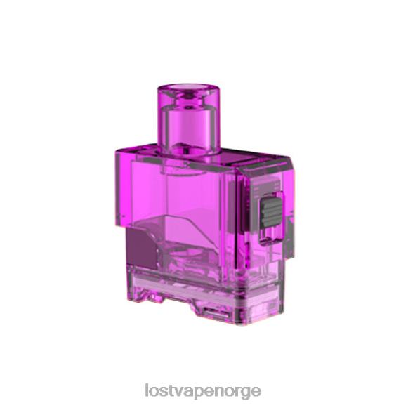 Lost Vape Orion kunst tomme erstatningsputer | 2,5 ml lilla klar | Lost Vape Wholesale NHN0H316
