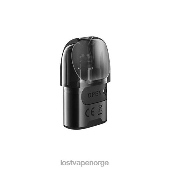 Lost Vape URSA erstatningsputer svart (2,5 ml tom pod-patron) | Lost Vape Disposable NHN0H18