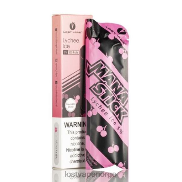 Lost Vape Mana engangspinne | 300 drag | 1,2 ml litchi is 5 % | Lost Vape Oslo NHN0H522