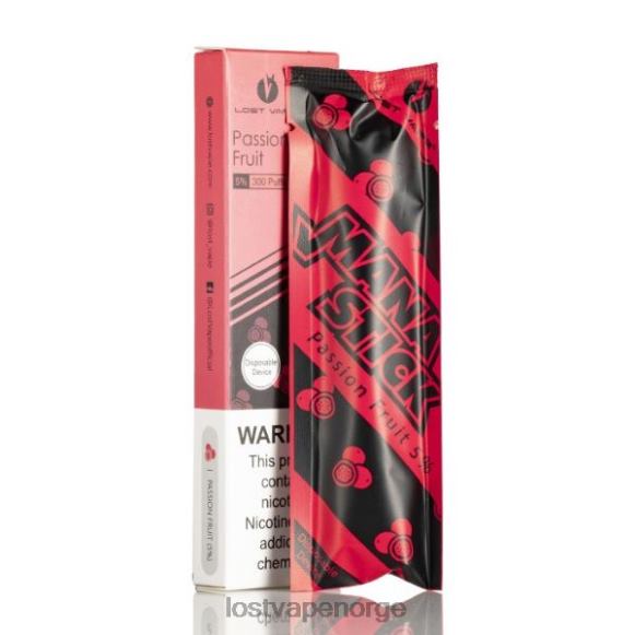 Lost Vape Mana engangspinne | 300 drag | 1,2 ml pasjonsfrukt 5 % | Lost Vape Price Norge NHN0H524