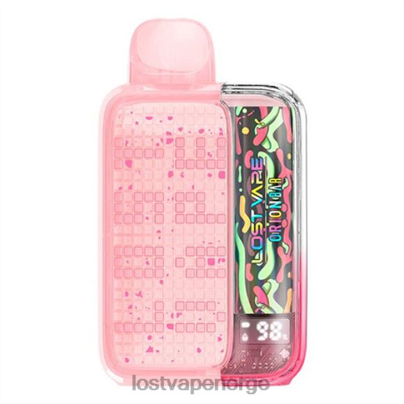 Lost Vape Orion bar engangs 10000 puff 20ml 50mg jordbær sommertid | Lost Vape Norge NHN0H281