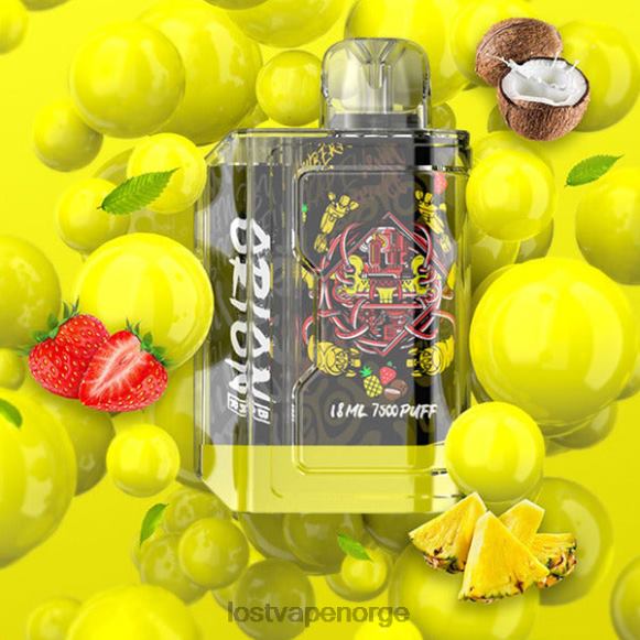 Lost Vape Orion engangsbar | 7500 puff | 18ml | 50 mg jordbær pina colada | Lost Vape Pods Near Me NHN0H80