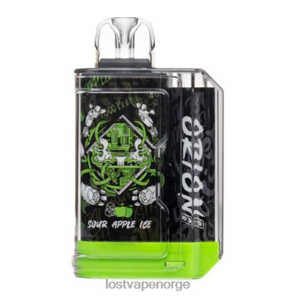Lost Vape Orion engangsbar | 7500 puff | 18ml | 50 mg sur epleis | Lost Vape Norge NHN0H1