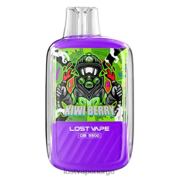 Lost Vape Orion ob5500 5500 puffs 14ml 50mg engangs kiwibær | Lost Vape Oslo NHN0H102