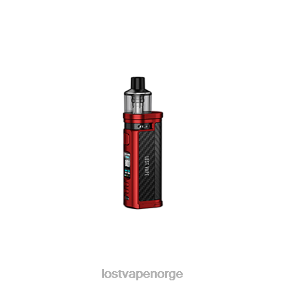 Lost Vape Centaurus q80 pod mod matt rød karbonfiber | Lost Vape Pods Near Me NHN0H320