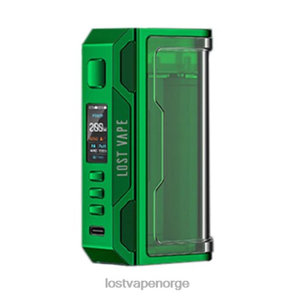 Lost Vape Thelema quest 200w mod grønn/klar | Lost Vape Flavors Norge NHN0H185