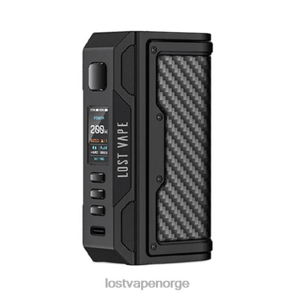 Lost Vape Thelema quest 200w mod svart/karbonfiber | Lost Vape Price Norge NHN0H14