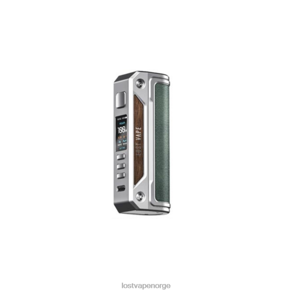 Lost Vape Thelema solo 100w mod ss/mineralgrønn | Lost Vape Oslo NHN0H22