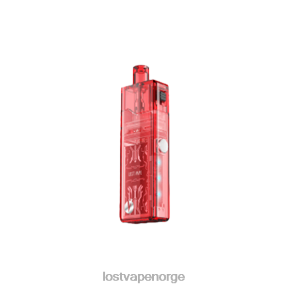 Lost Vape Orion kunstpodsett rødt klart | Lost Vape Oslo NHN0H202