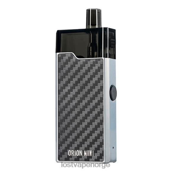 Lost Vape Orion mini podsett sølv karbonfiber | Lost Vape Near Me NHN0H29