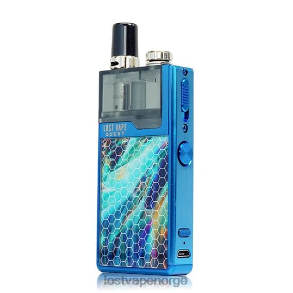 Lost Vape Quest orion q pod enhet komplett sett blå/aurora | Lost Vape Pods Near Me NHN0H470