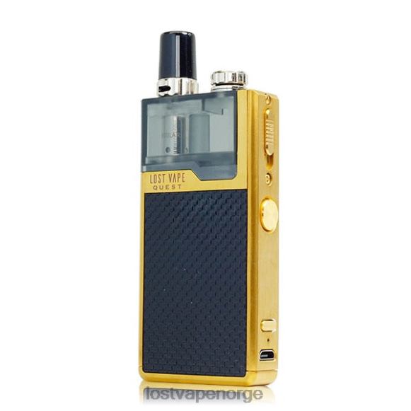 Lost Vape Quest orion q pod enhet komplett sett gull/svart vev | Lost Vape Wholesale NHN0H466