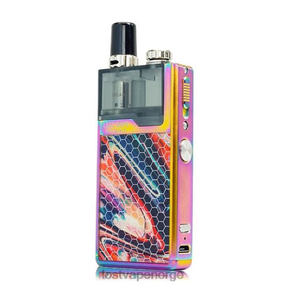 Lost Vape Quest orion q pod enhet komplett sett regnbue | Lost Vape Oslo NHN0H472
