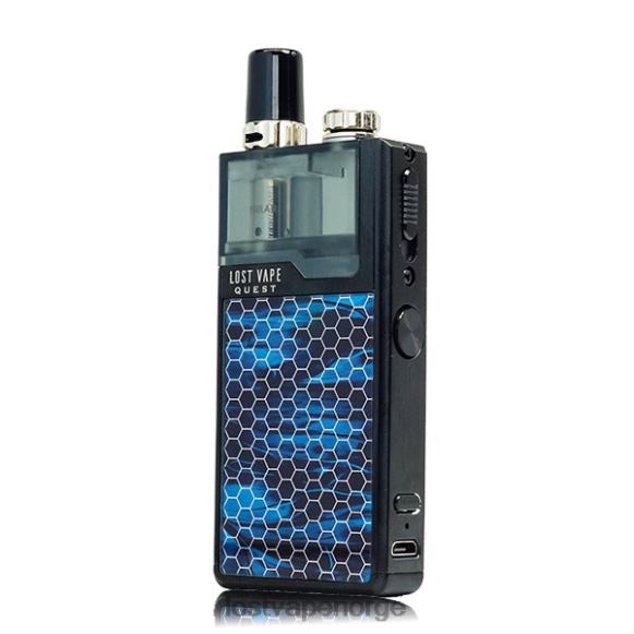Lost Vape Quest orion q pod enhet komplett sett svart/hav | Lost Vape Near Me NHN0H469