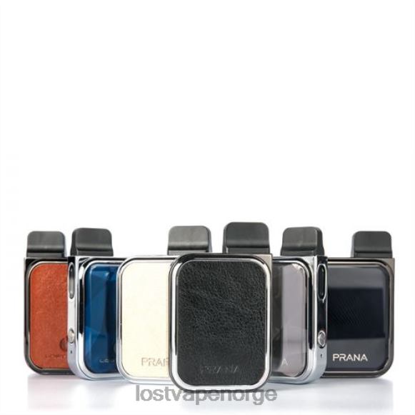 Lost Vape Prana podsystemsett Svart lær | Lost Vape Norge NHN0H401