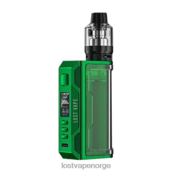Lost Vape Thelema quest 200w-sett grønn/klar | Lost Vape Wholesale NHN0H146