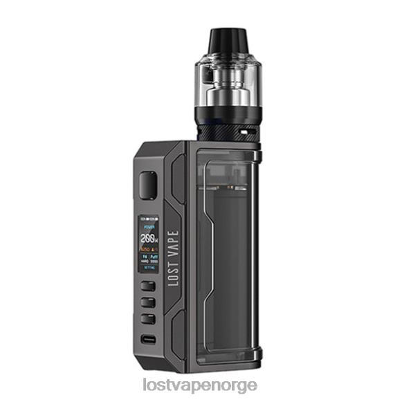 Lost Vape Thelema quest 200w-sett gunmetall/klar | Lost Vape Review Norge NHN0H137