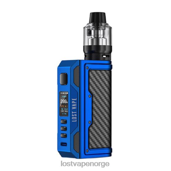 Lost Vape Thelema quest 200w-sett matt blå/karbonfiber | Lost Vape Disposable NHN0H138