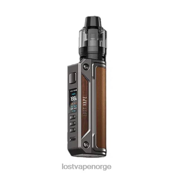 Lost Vape Thelema solo 100w sett gunmetall/oker brun | Lost Vape Review Norge NHN0H167
