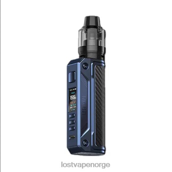 Lost Vape Thelema solo 100w sett sierra blå/karbonfiber | Lost Vape Customer Service NHN0H173
