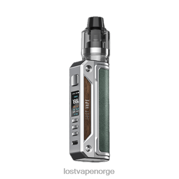 Lost Vape Thelema solo 100w sett ss/mineralgrønn | Lost Vape Customer Service NHN0H13