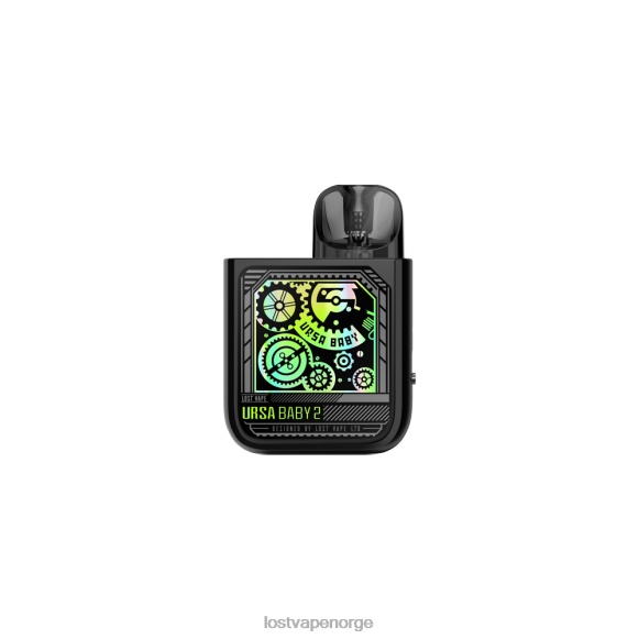 Lost Vape URSA Baby 2 sett | pod system pop black/time gear | Lost Vape Price Norge NHN0H354
