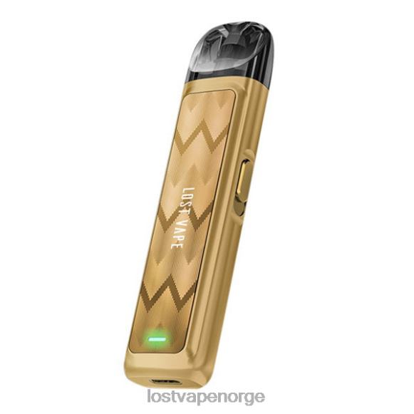 Lost Vape URSA pod kit | 800 mah bølge gull | Lost Vape Near Me NHN0H229