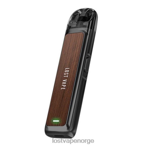 Lost Vape URSA pod kit | 800 mah svart rød sandeltre | Lost Vape Price Norge NHN0H224