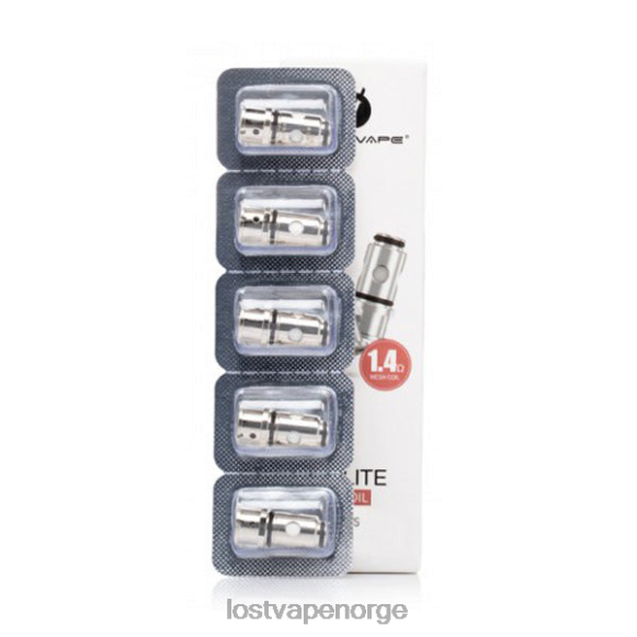 Lost Vape UB lite spoler (5-pakning) l5 1,4 ohm | Lost Vape Disposable NHN0H118