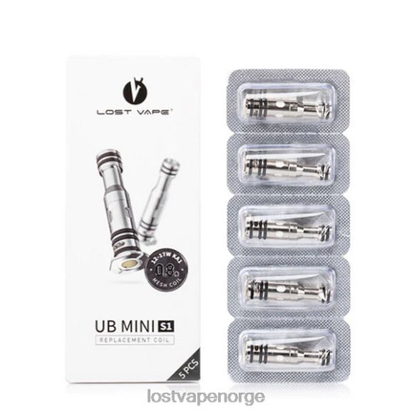 Lost Vape UB mini erstatningsspoler (5-pakning) 0,8 ohm | Lost Vape Disposable NHN0H8