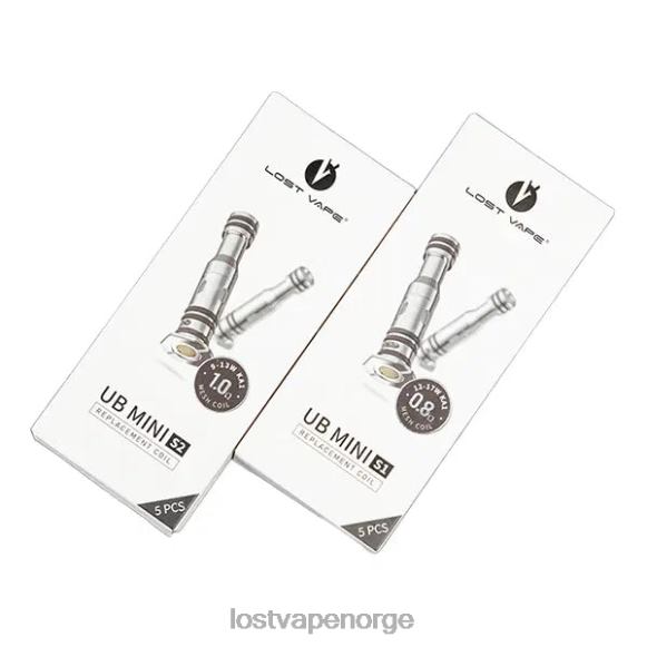 Lost Vape UB mini erstatningsspoler (5-pakning) 1.ohm | Lost Vape Price Norge NHN0H134