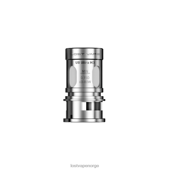 Lost Vape UB ultracoil-serien (5-pakning) m3 0,15 ohm | Lost Vape Review Norge NHN0H7