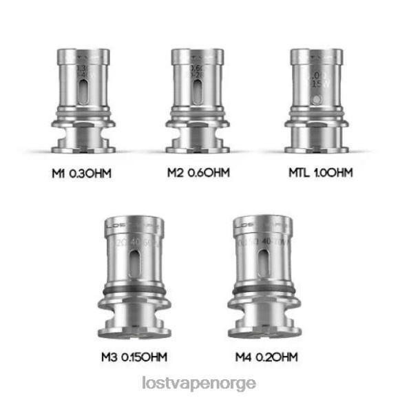 Lost Vape Ultra boost coils (5-pakning) m1 0,3 ohm | Lost Vape Pods Near Me NHN0H40