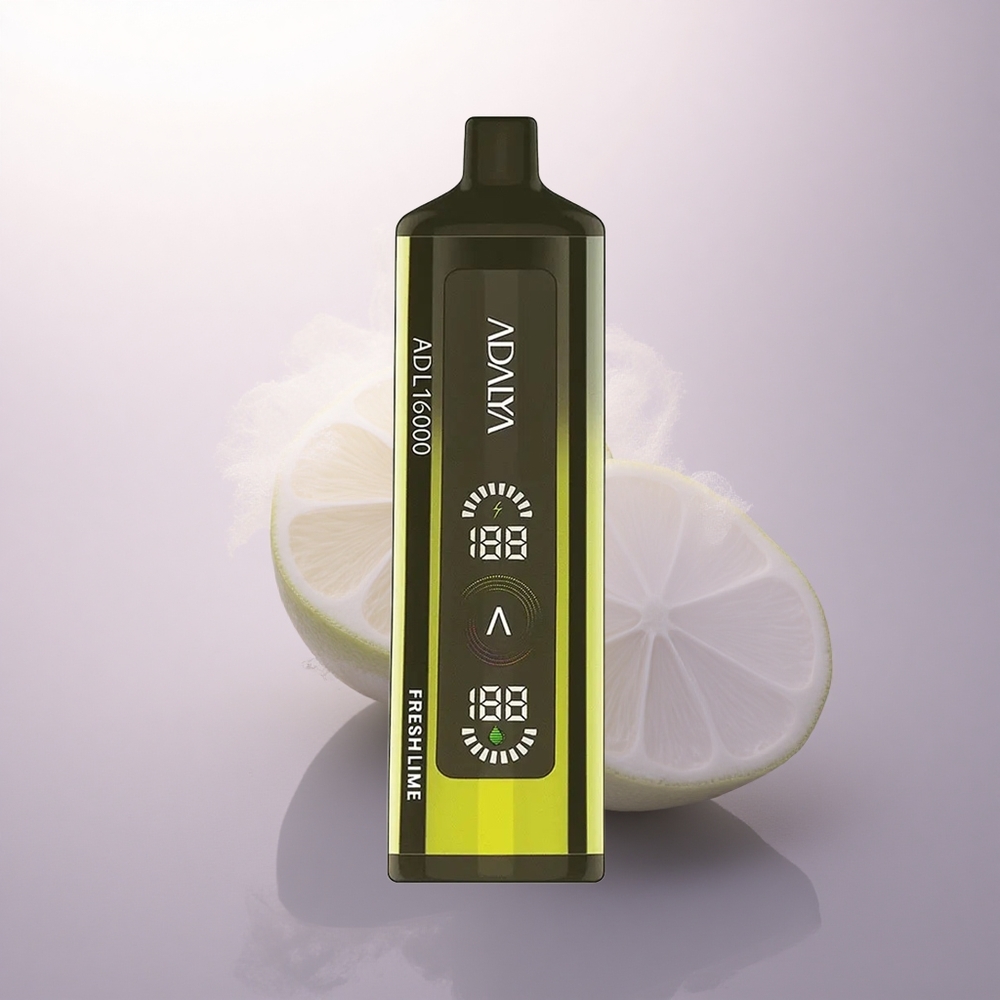 Adalya ADL 16000 PRO Puffs Frisk Lime 25ml 1000 mAh