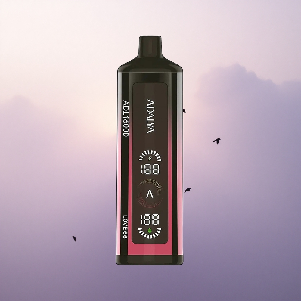 Adalya ADL 16000 PRO Puffs Kjærlighet 66 Smart Mesh Coil 1000 mAh