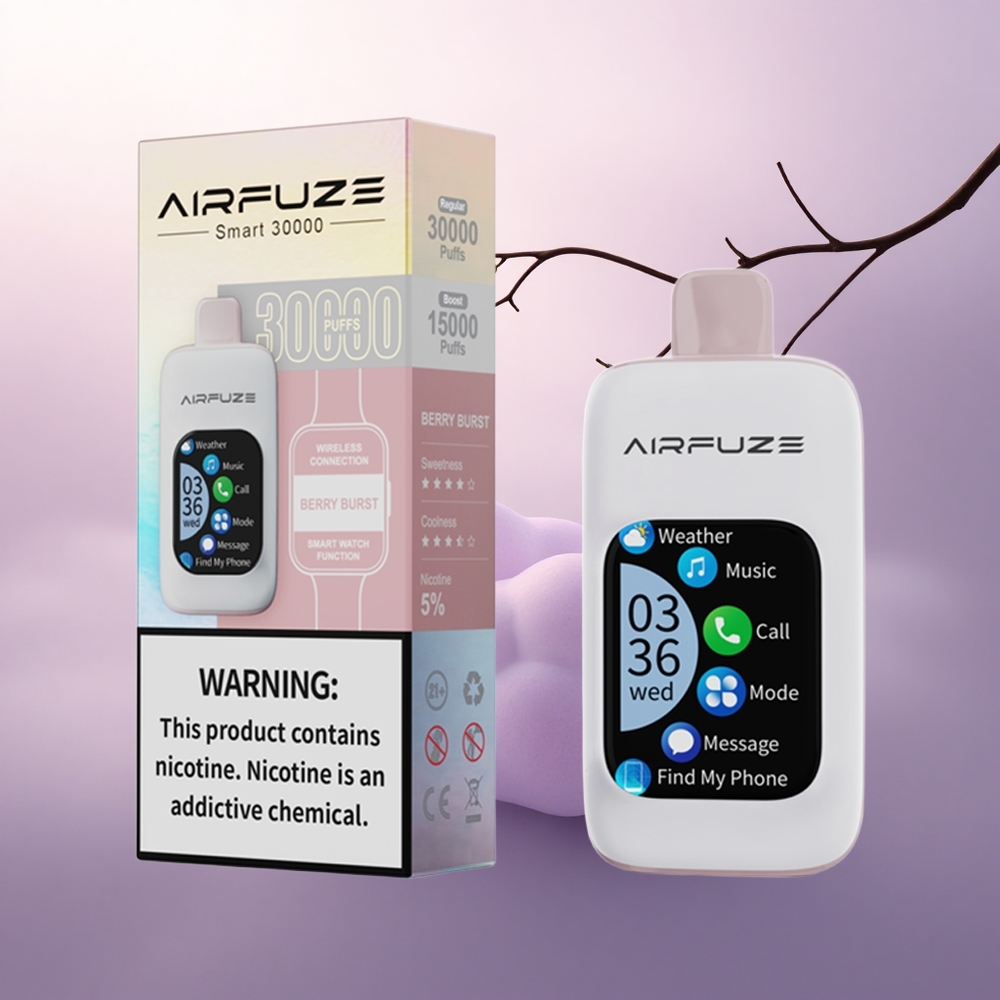 AirFuze Smart 30000 Puffs Bæreksplosjon Smart 5% Nikotin 900mAh
