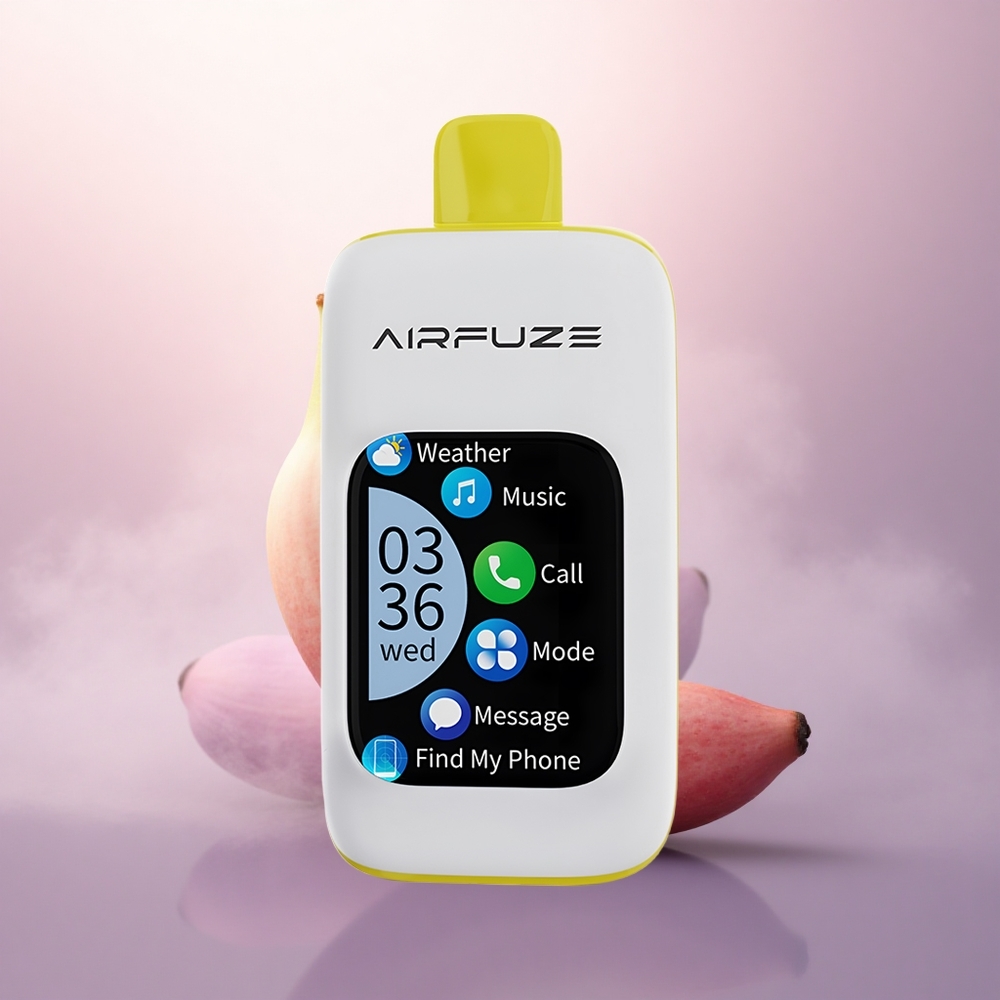 AirFuze Smart 30000 Puffs Jordbær Banan 5% Nikotin 900mAh