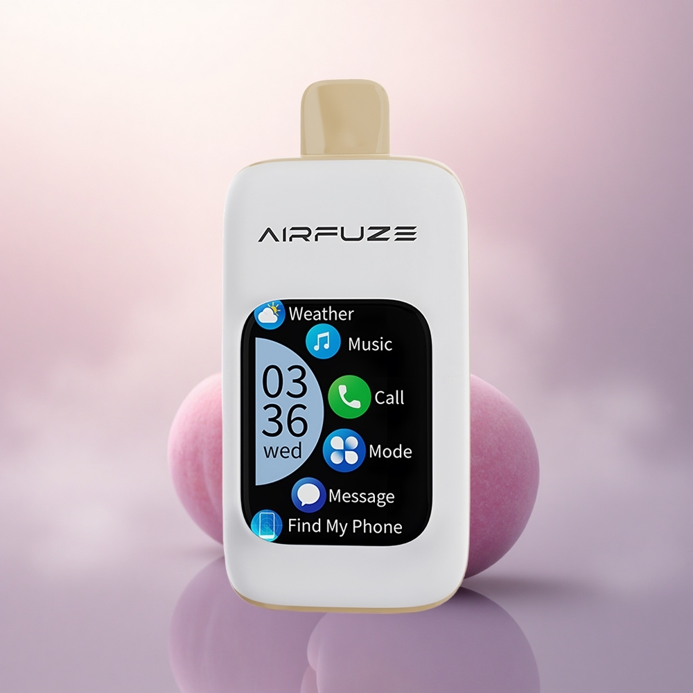AirFuze Smart 30000 Puffs Saftig Fersken 5% Nikotin 900mAh
