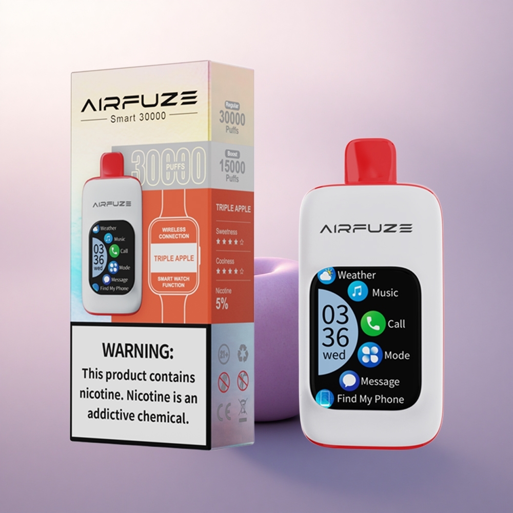 AirFuze Smart 30000 Puffs Triple Eple 5% Nikotin 900mAh