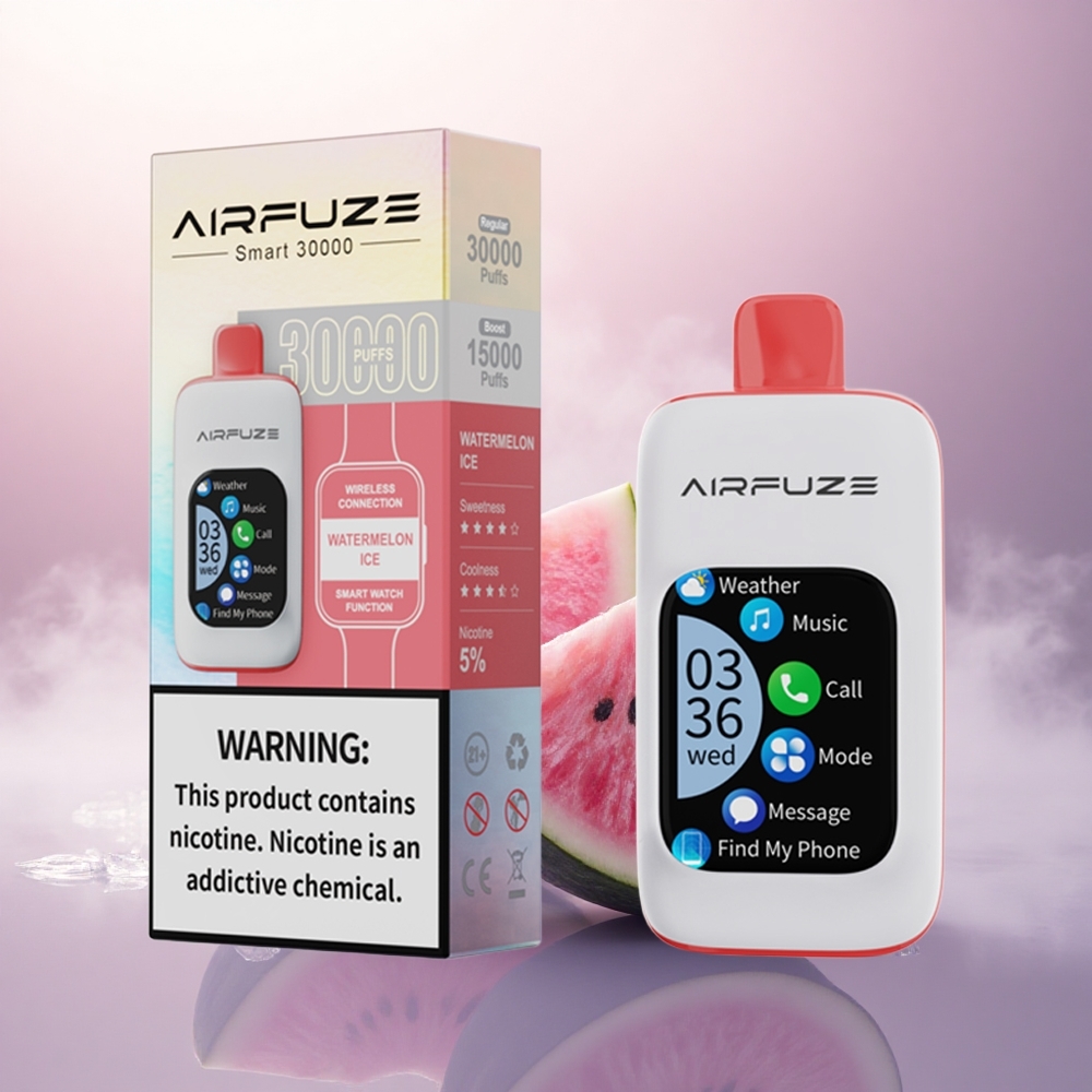 AirFuze Smart 30000 Puffs Vannmelonis med 5% nikotin og 900mAh
