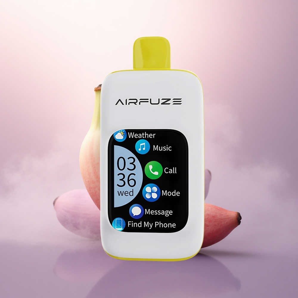 AirFuze Smart Pro 40000 Puffs Jordbær Banan 900mAh 5% Nikotin