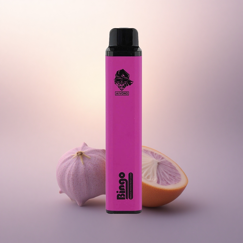 Aivono Aim Bingo 4000 Puffs Appelsin Pasjonsfrukt Guava 10mL 1000mAh