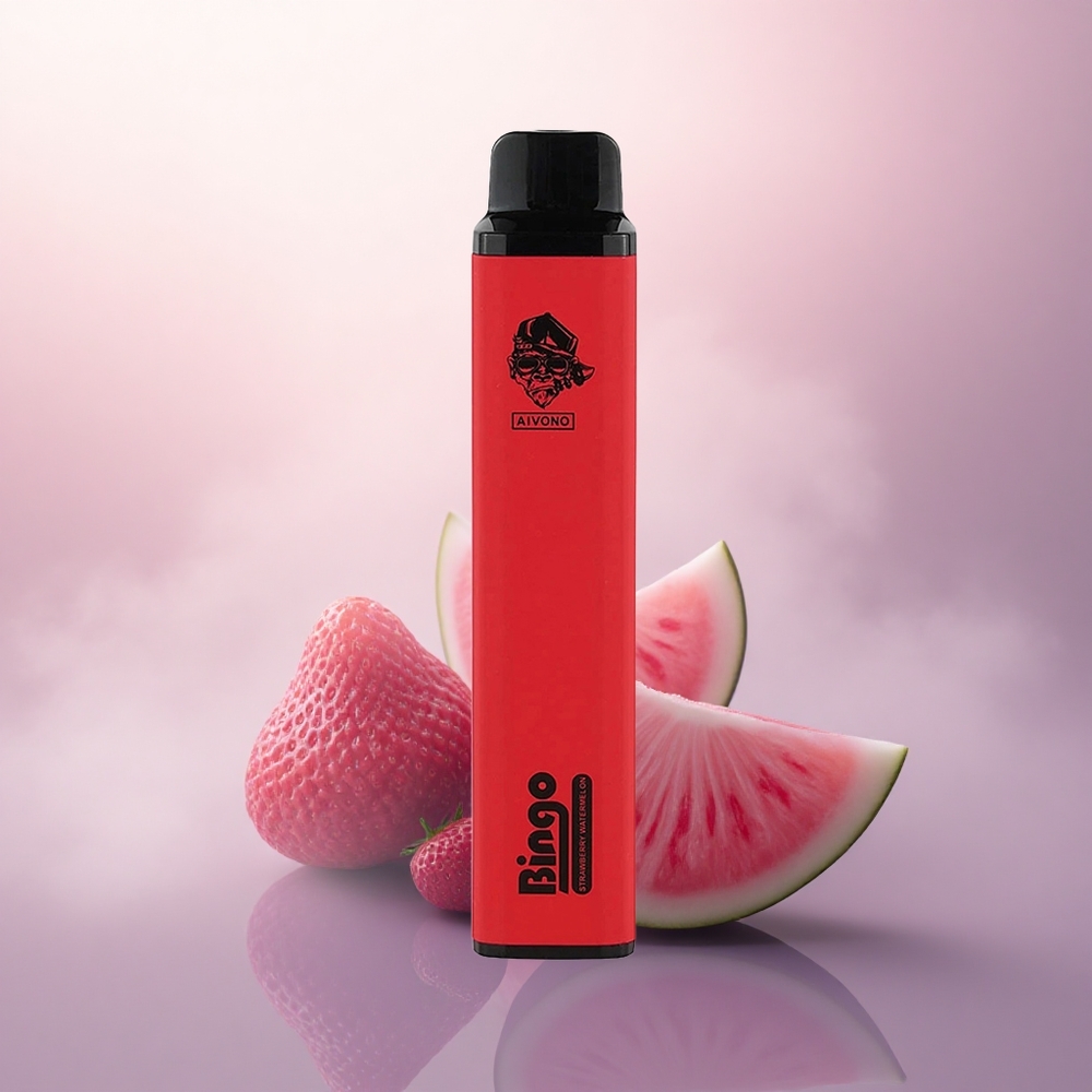 Aivono Aim Bingo 4000 Puffs Jordbær Vannmelon 1000mAh 10mL