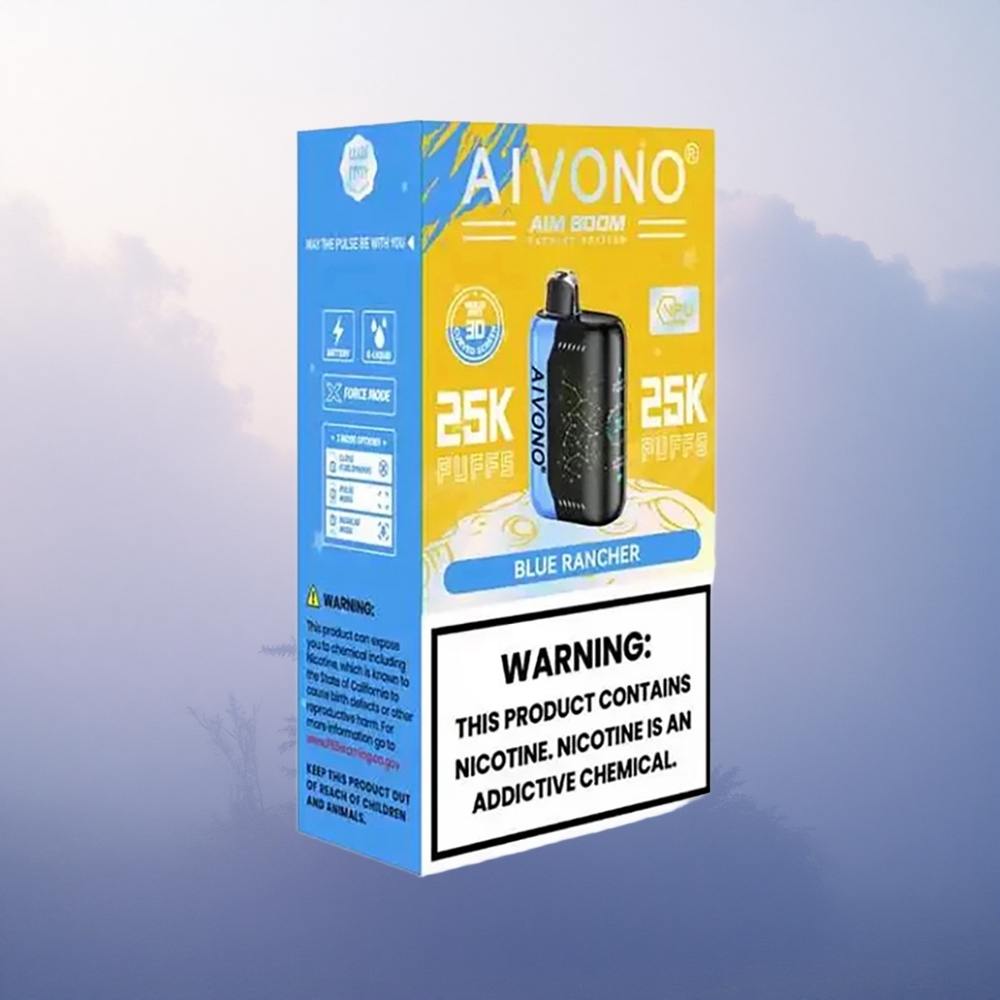 Aivono Aim Boom 25000 Puffs Blå Rancher 0% Nikotin 650mAh