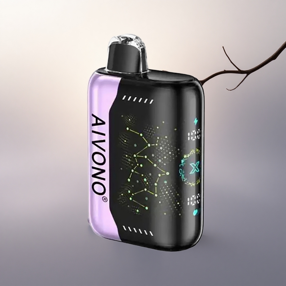 Aivono Aim Boom 25000 Puffs Grønt Eple Druer 0% Nikotin 650mAh
