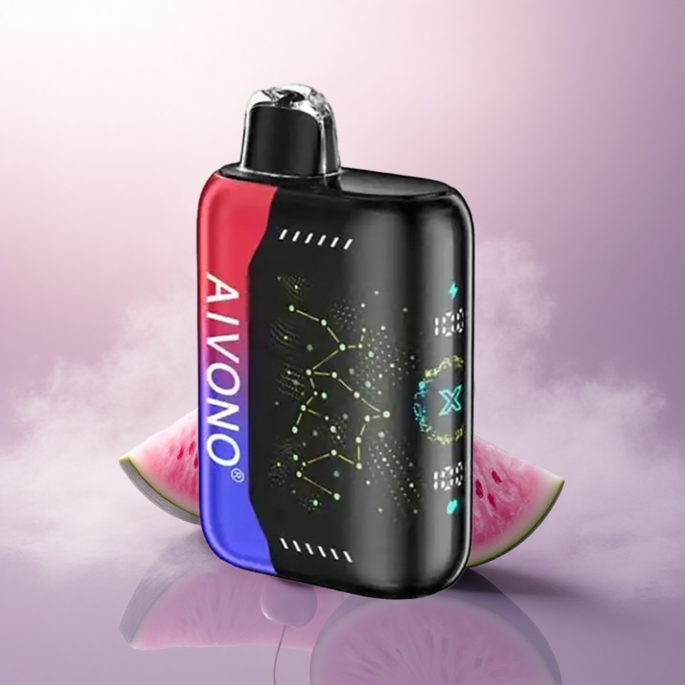 Aivono Aim Boom 25000 Puffs Isjet Melon Kirsebær 0% Nikotin 650mAh