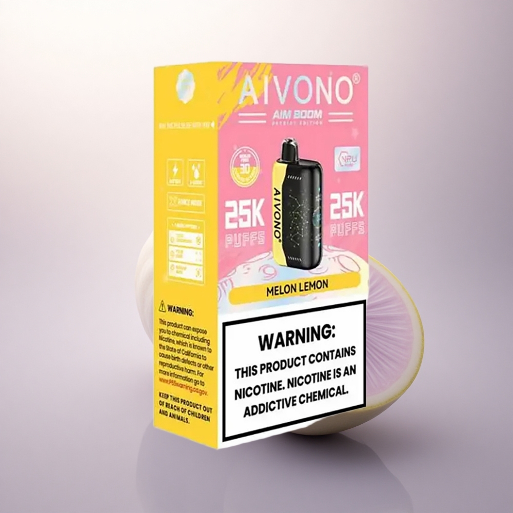 Aivono Aim Boom 25000 Puffs Melon Sitron 28ml 650mAh
