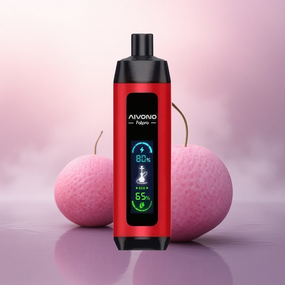 Aivono Aim Fatpro 22000 Puffs Jordbær Punch 5% Nikotin 600mAh