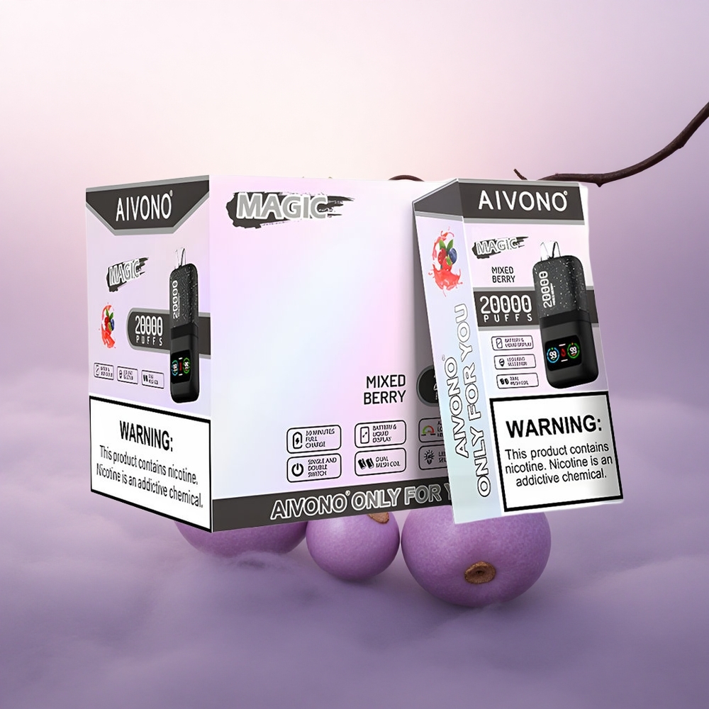 Aivono Aim Magic 20000 Puffs Blandet Bær Dual Mesh 600mAh