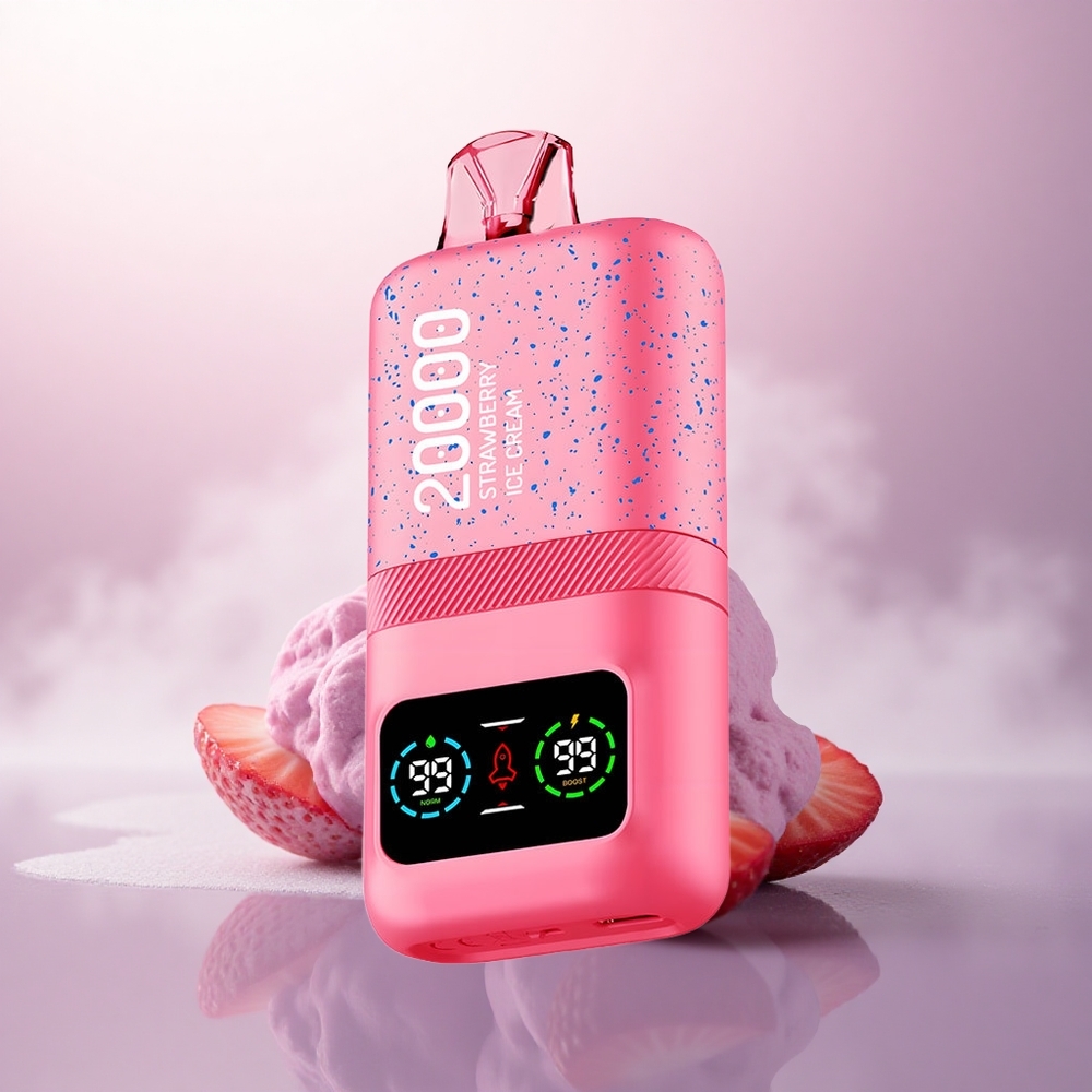 Aivono Aim Magic 20000 Puffs Jordbær Iskrem Dual Mesh 600mAh